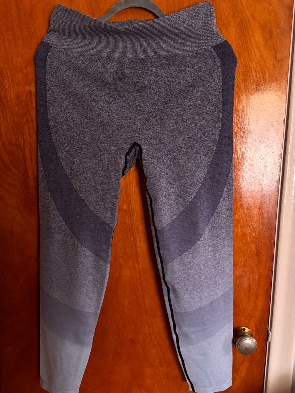 PINK Victoria's Secret Gray Ombre Seamless Leggings